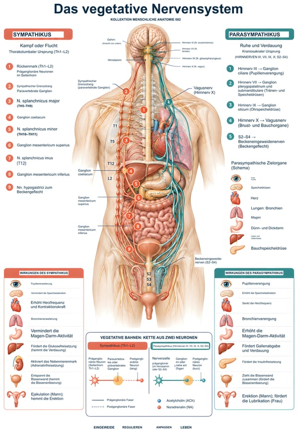 Das vegetative Nervensystem – deutsche Ausgabe
