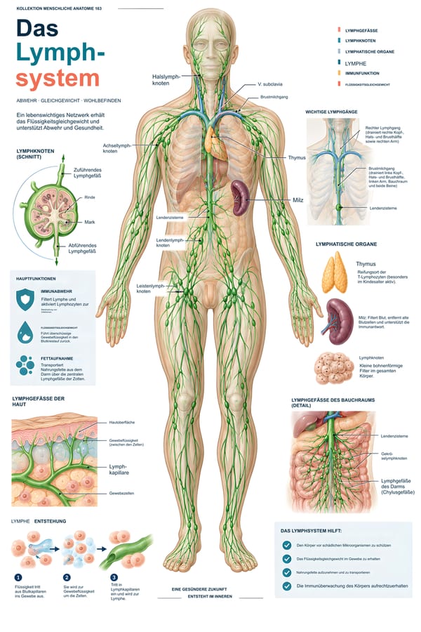 Das Lymphsystem – deutsche Ausgabe