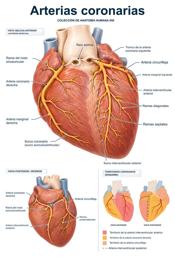 Arterias coronarias