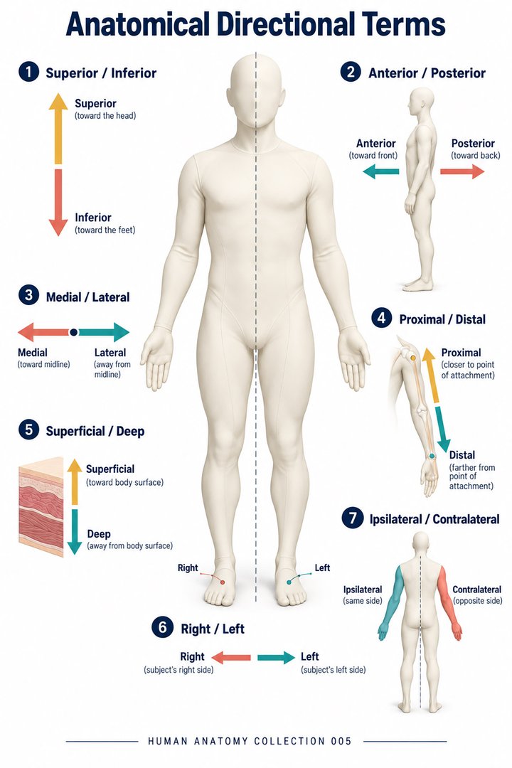 ANATOMY 005 — Anatomical Directional Terms