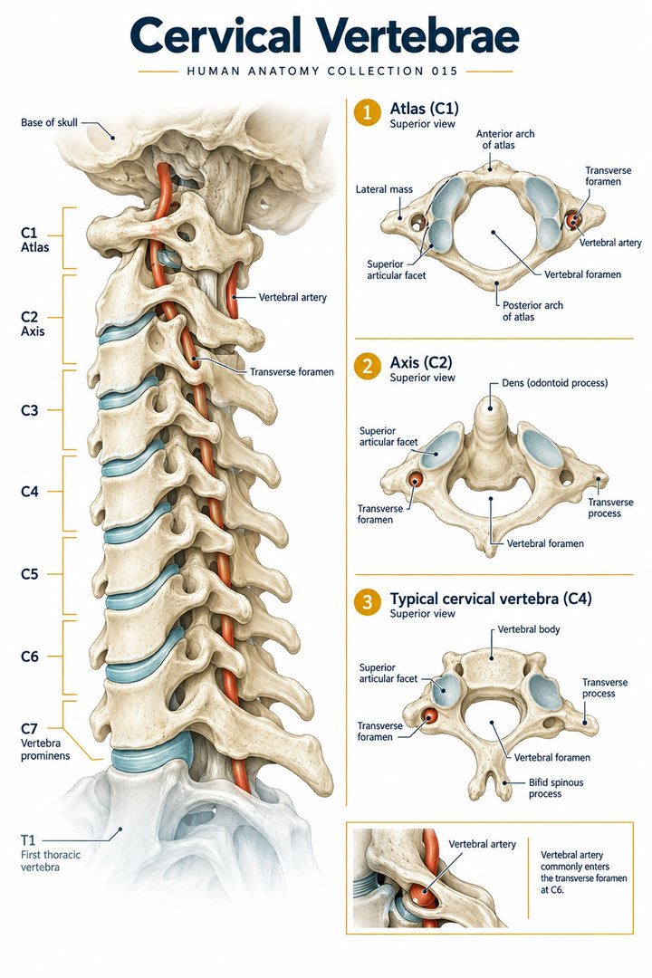 ANATOMY 015 — Cervical Vertebrae