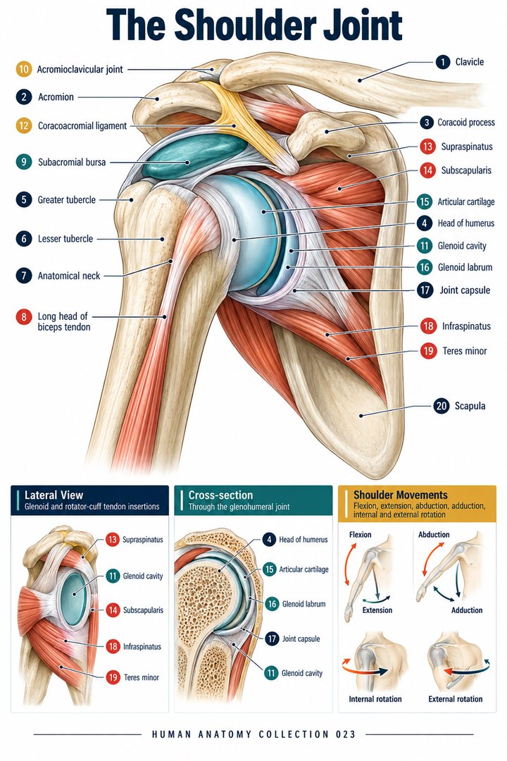 ANATOMY 023 — The Shoulder Joint