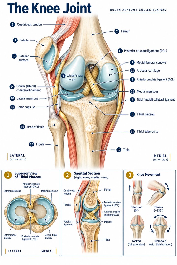 ANATOMY 026 — The Knee Joint