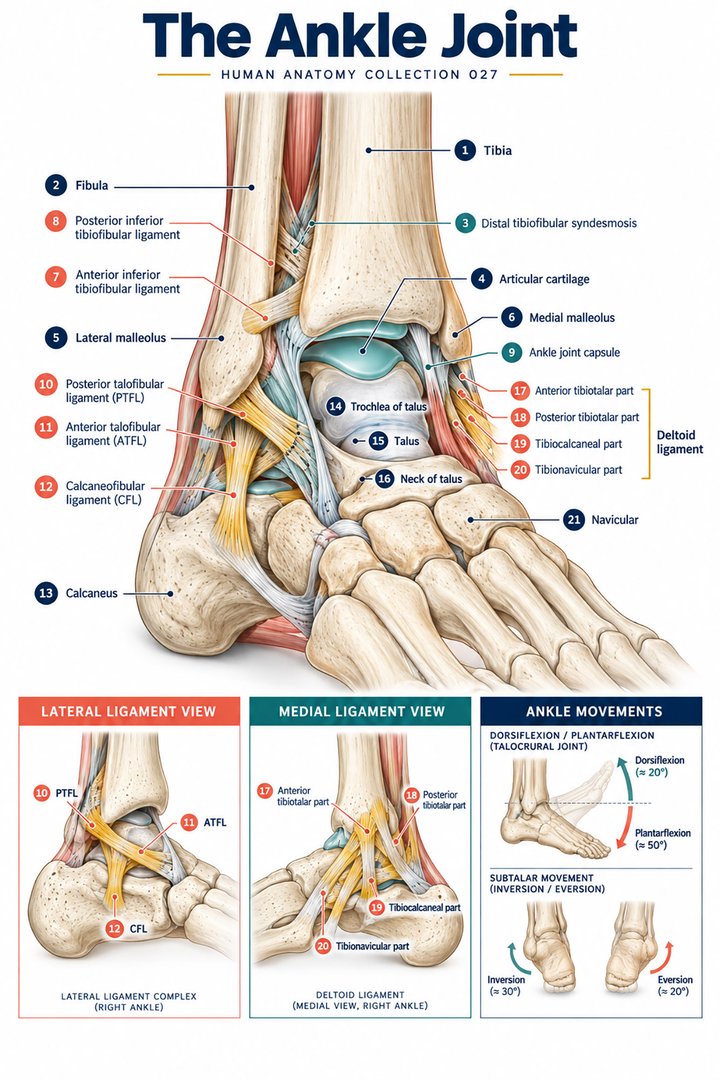 ANATOMY 027 — The Ankle Joint