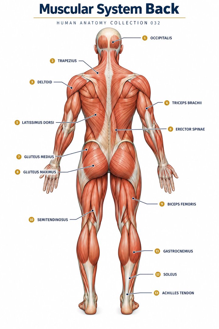 ANATOMY 032 — Muscular System Back