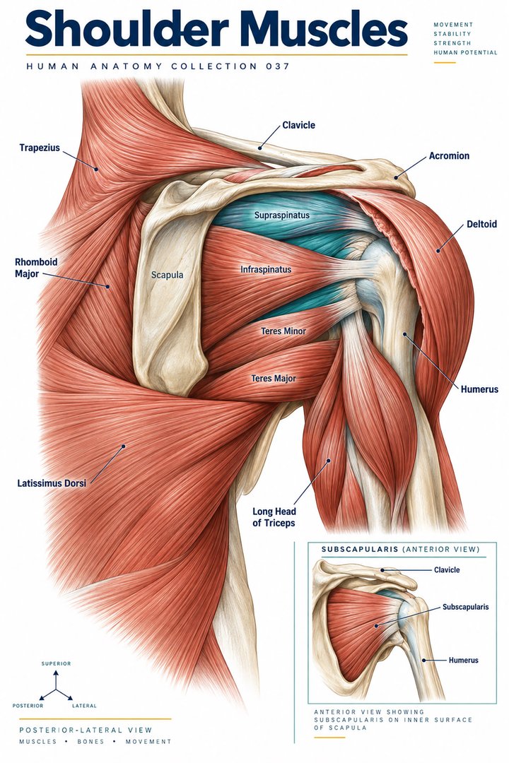 ANATOMY 037 — Shoulder Muscles