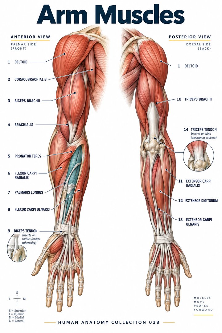 ANATOMY 038 — Arm Muscles