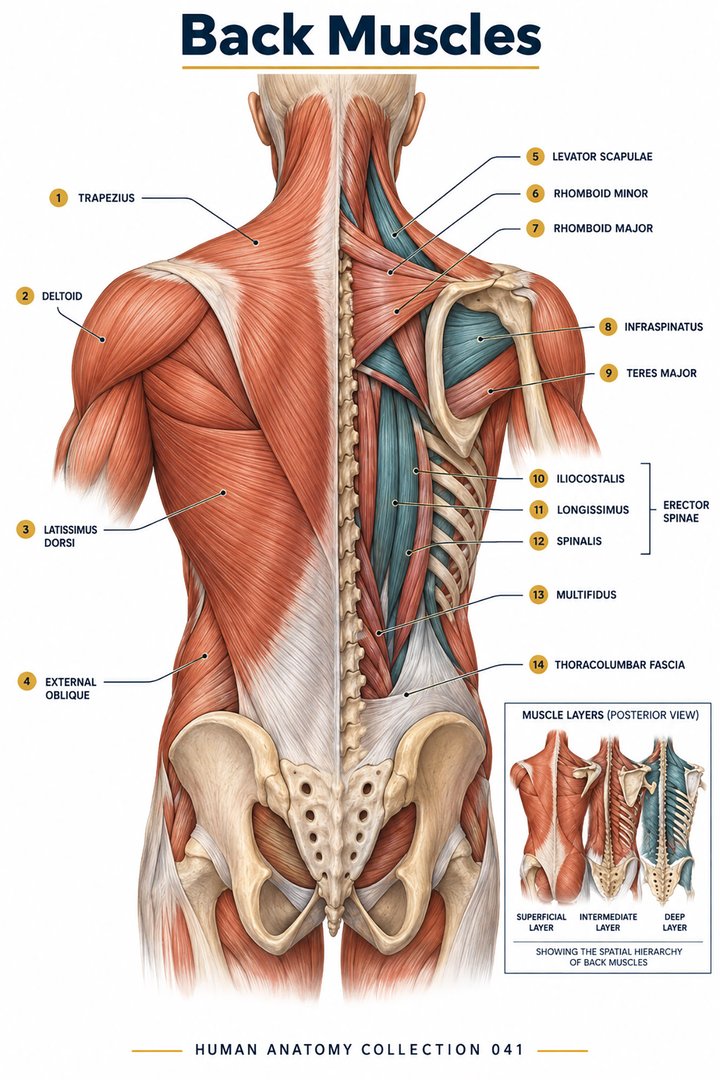 ANATOMY 041 — Back Muscles