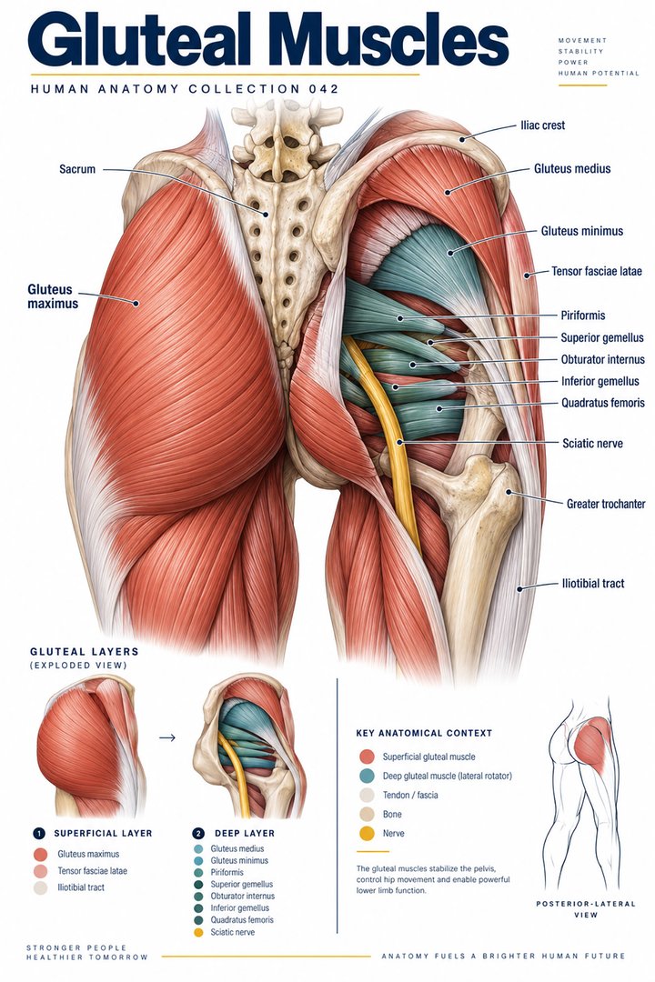 ANATOMY 042 — Gluteal Muscles
