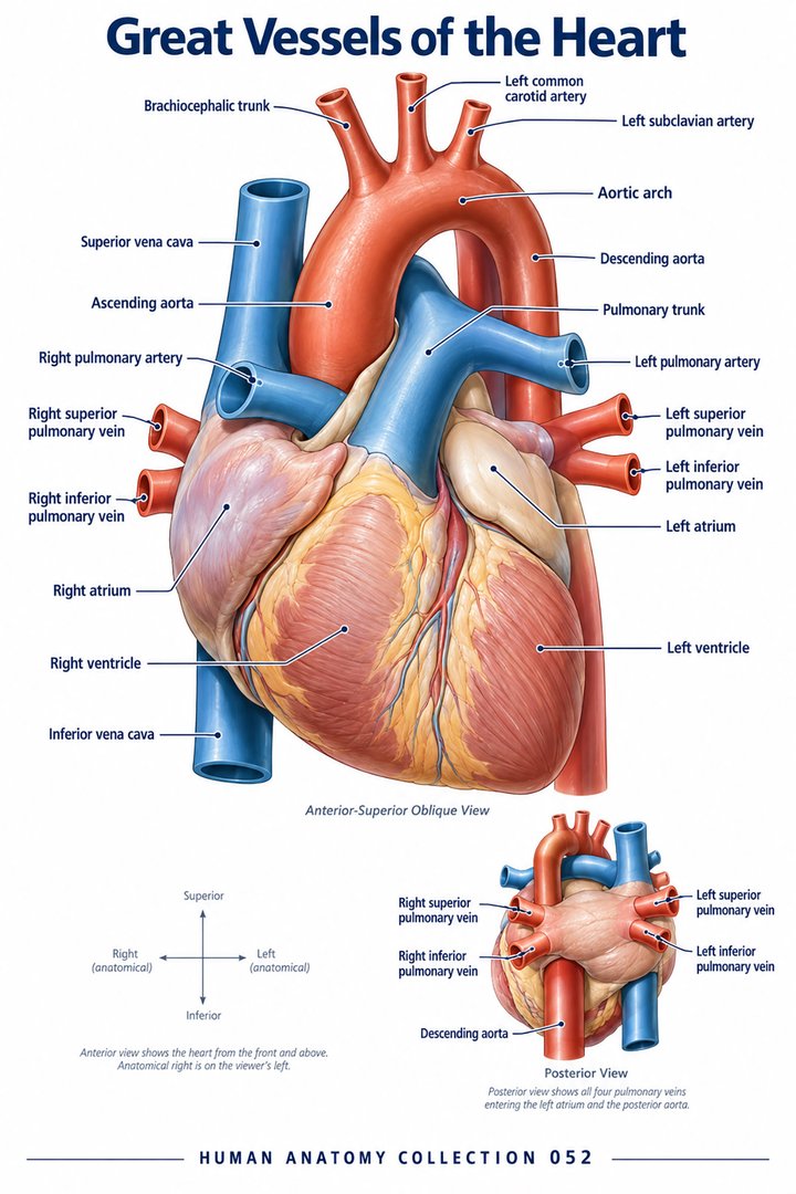 ANATOMY 052 — Great Vessels of the Heart