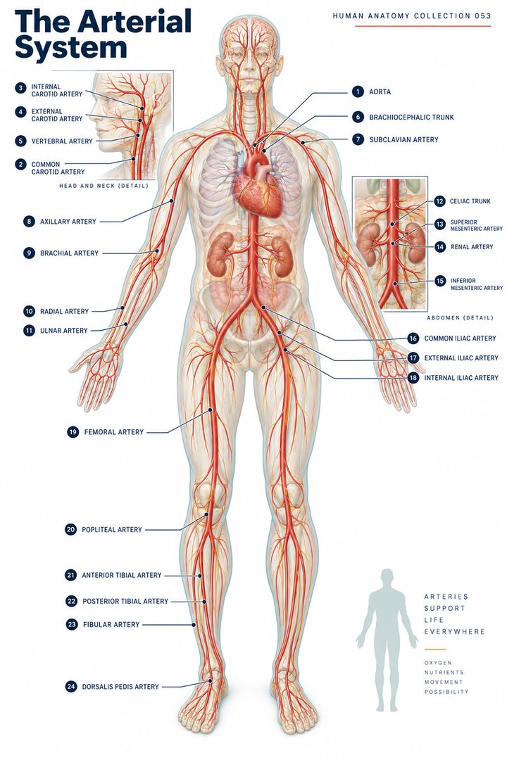 ANATOMY 053 — The Arterial System