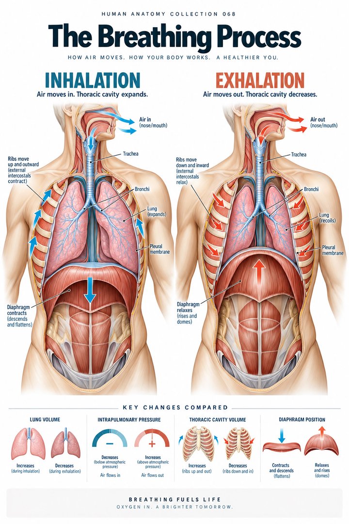 ANATOMY 068 — The Breathing Process