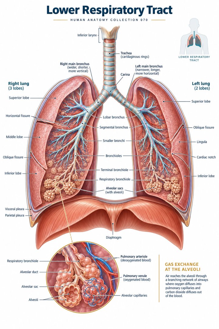 ANATOMY 070 — Lower Respiratory Tract