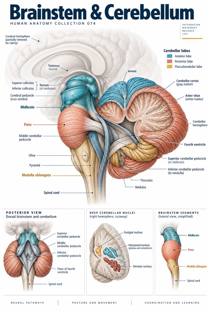 ANATOMY 074 — Brainstem & Cerebellum
