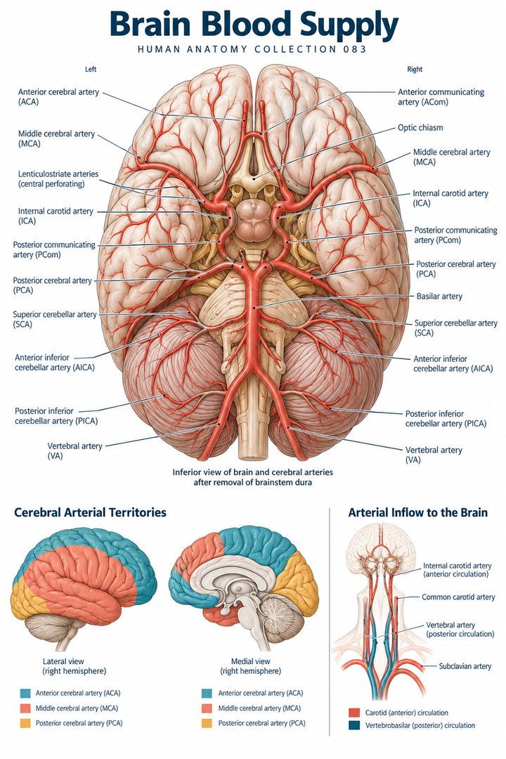 ANATOMY 083 — Brain Blood Supply