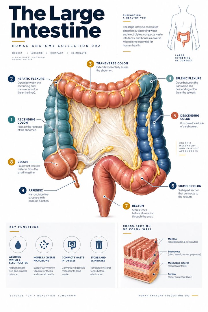 ANATOMY 092 — The Large Intestine