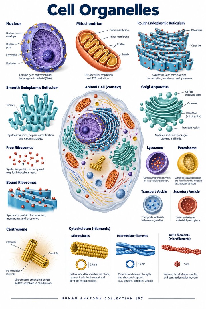 ANATOMY 107 — Cell Organelles