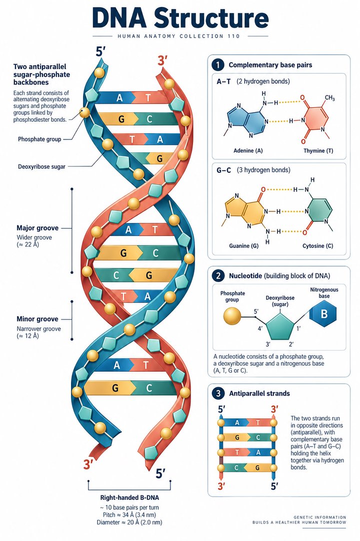 ANATOMY 110 — DNA Structure