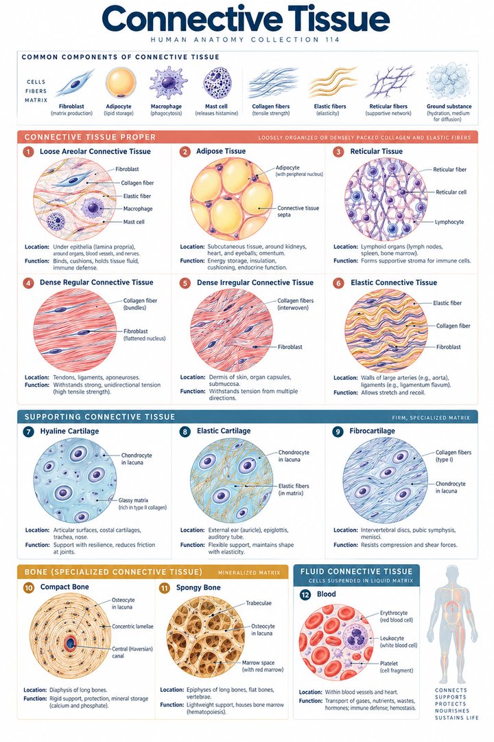 ANATOMY 114 — Connective Tissue