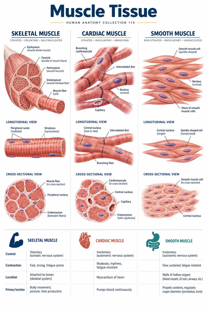 ANATOMY 115 — Muscle Tissue