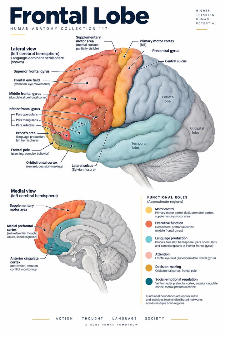 ANATOMY 117 — Frontal Lobe