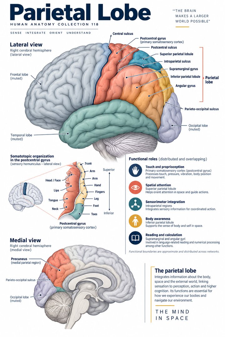 ANATOMY 118 — Parietal Lobe
