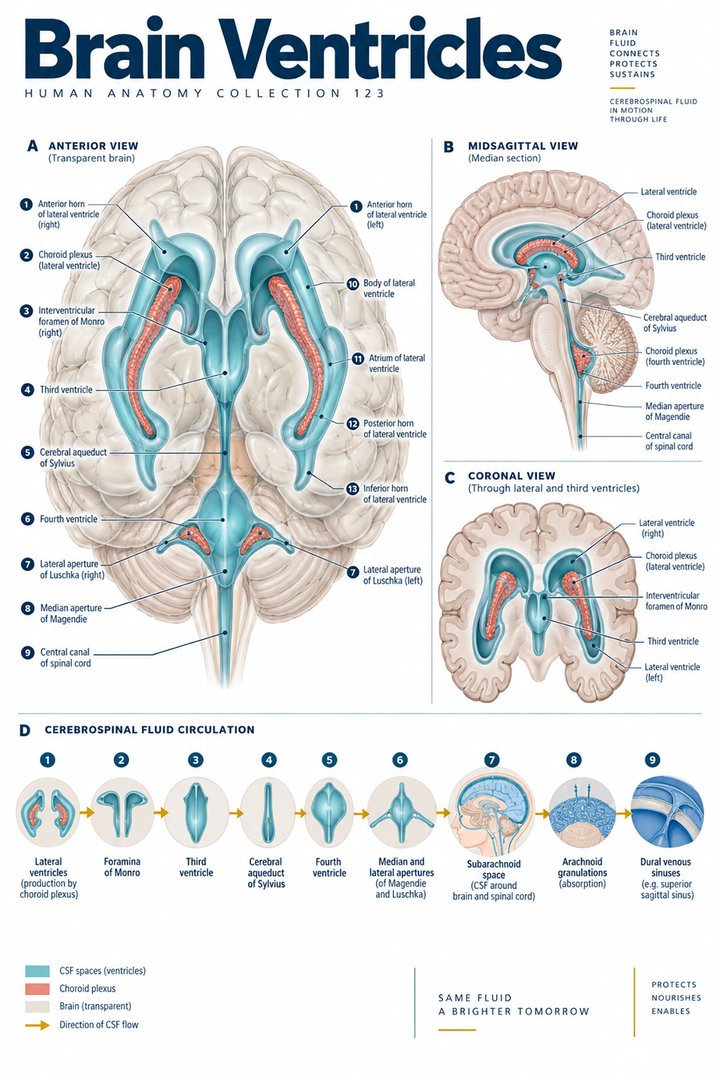 ANATOMY 123 — Brain Ventricles