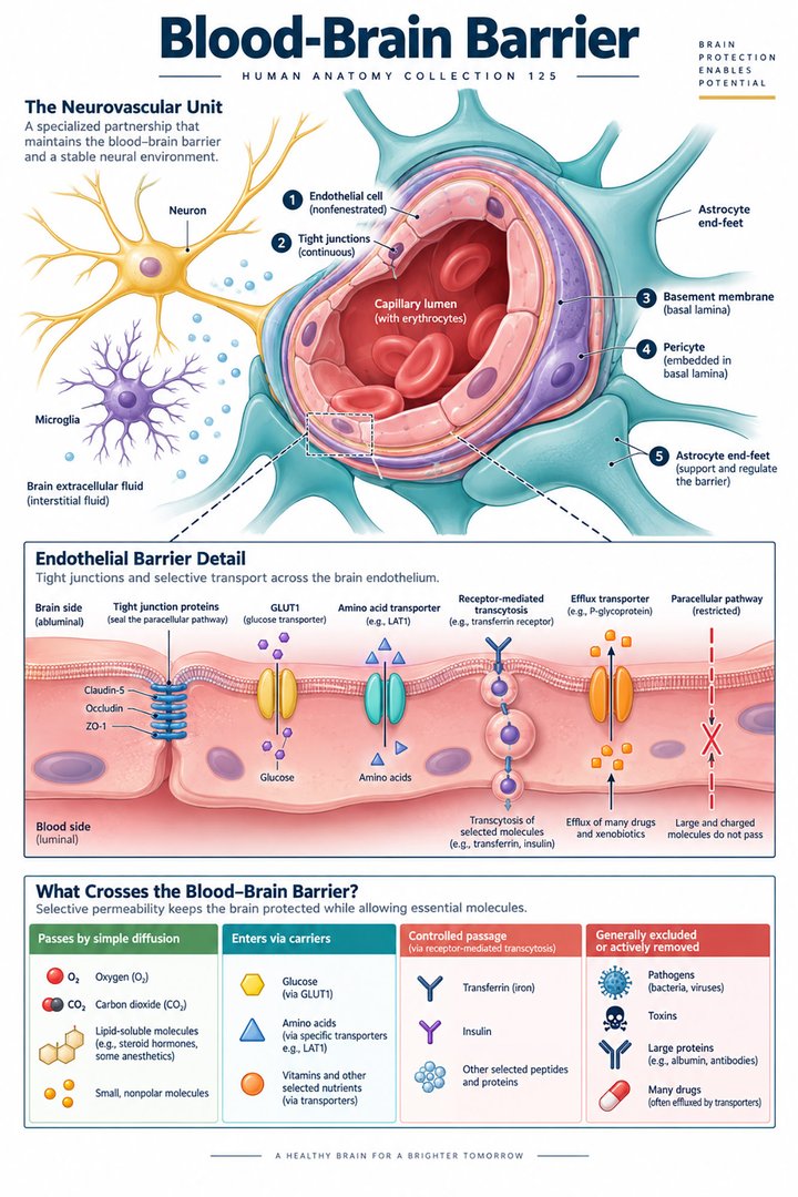 ANATOMY 125 — Blood-Brain Barrier