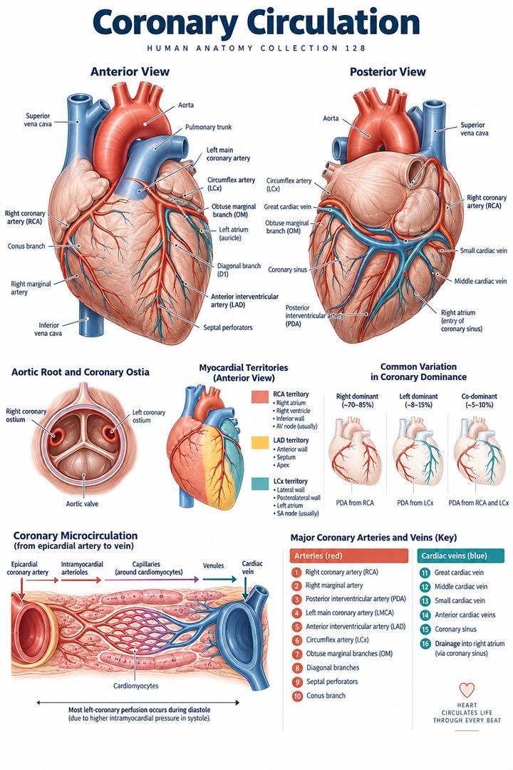 ANATOMY 128 — Coronary Circulation