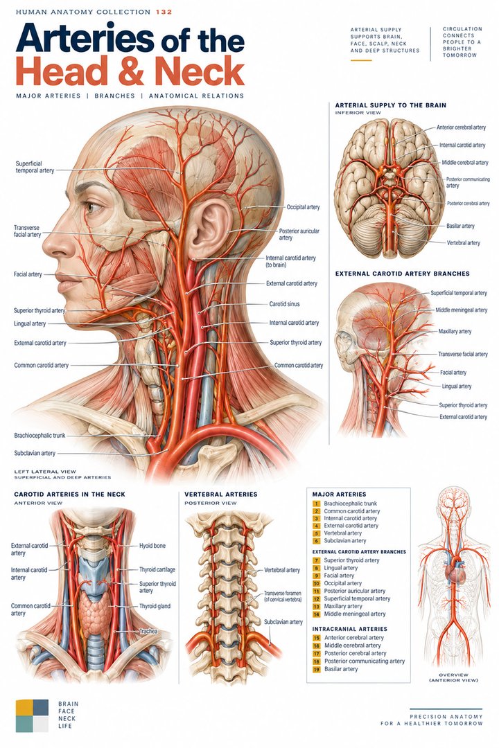 ANATOMY 132 — Arteries of the Head & Neck