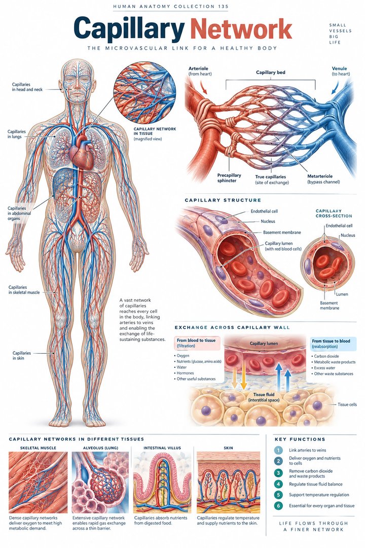 ANATOMY 135 — Capillary Network