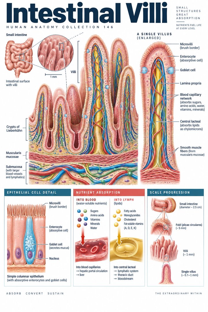 ANATOMY 146 — Intestinal Villi