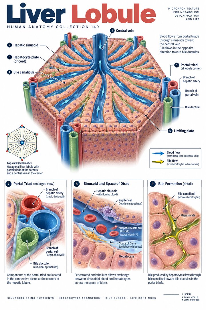 ANATOMY 149 — Liver Lobule