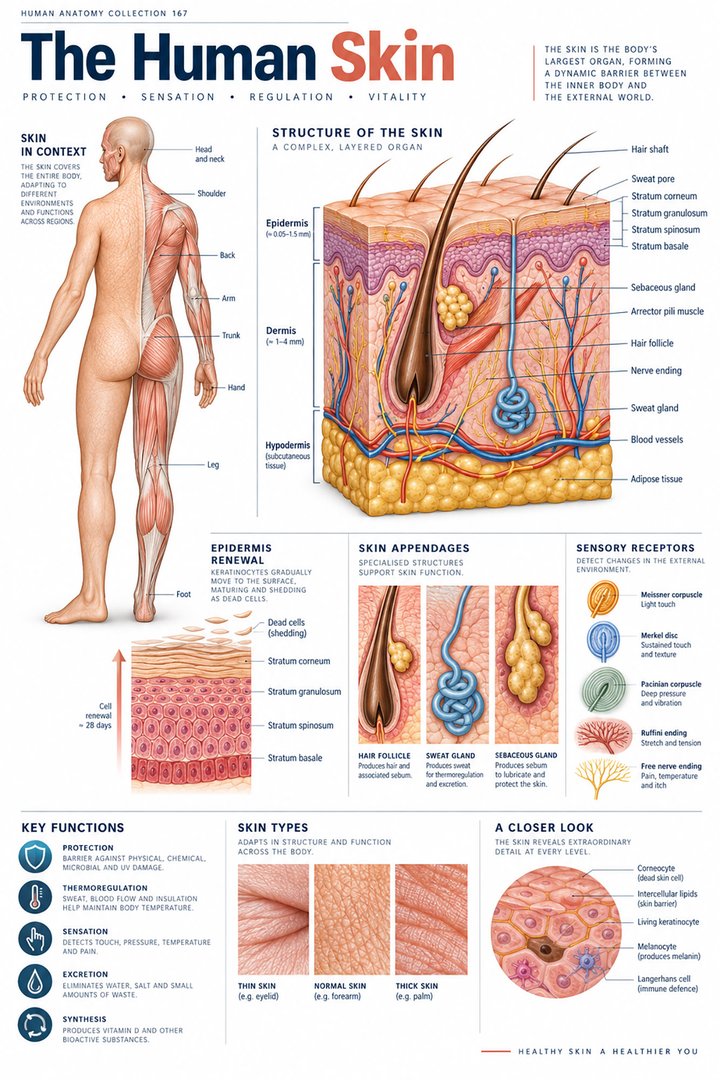 ANATOMY 167 — The Human Skin