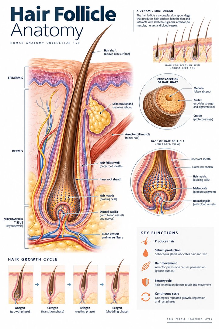 ANATOMY 169 — Hair Follicle Anatomy