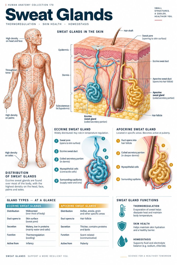 ANATOMY 170 — Sweat Glands