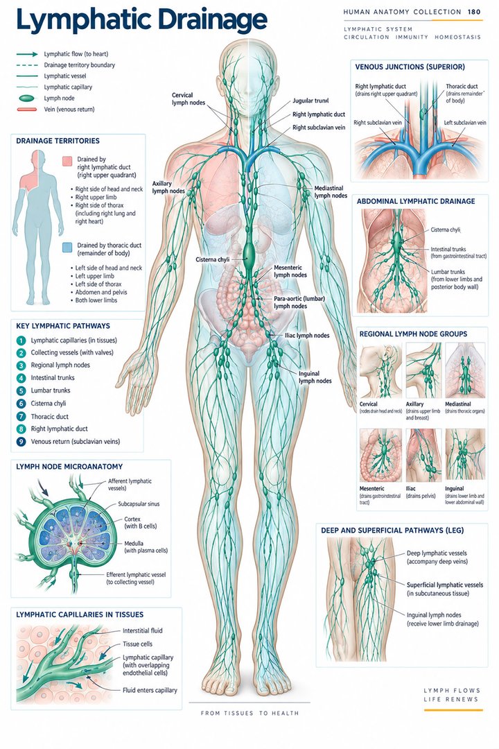ANATOMY 180 — Lymphatic Drainage