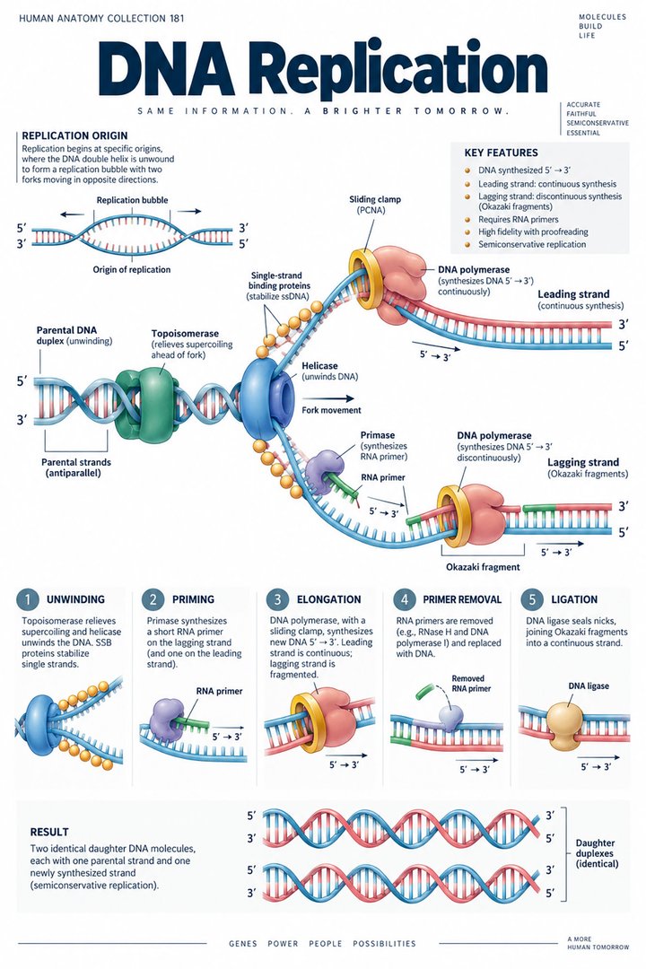 ANATOMY 181 — DNA Replication