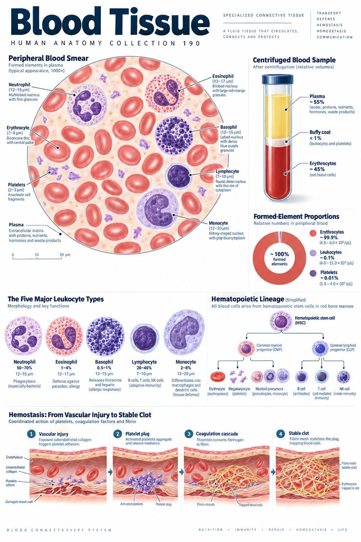 ANATOMY 190 — Blood Tissue