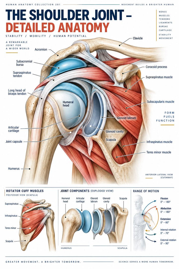 ANATOMY 201 — The Shoulder Joint Detailed Anatomy