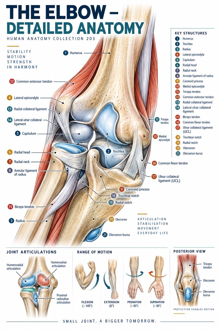 ANATOMY 203 — The Elbow Detailed Anatomy