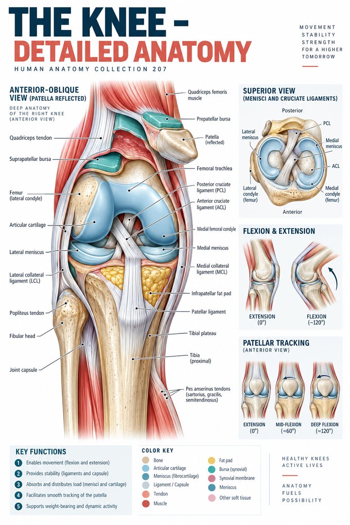 ANATOMY 207 — The Knee Detailed Anatomy