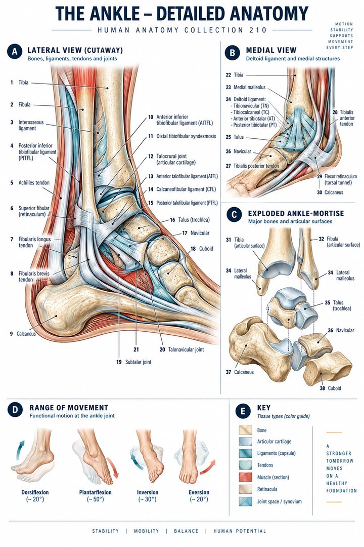 ANATOMY 210 — The Ankle Detailed Anatomy