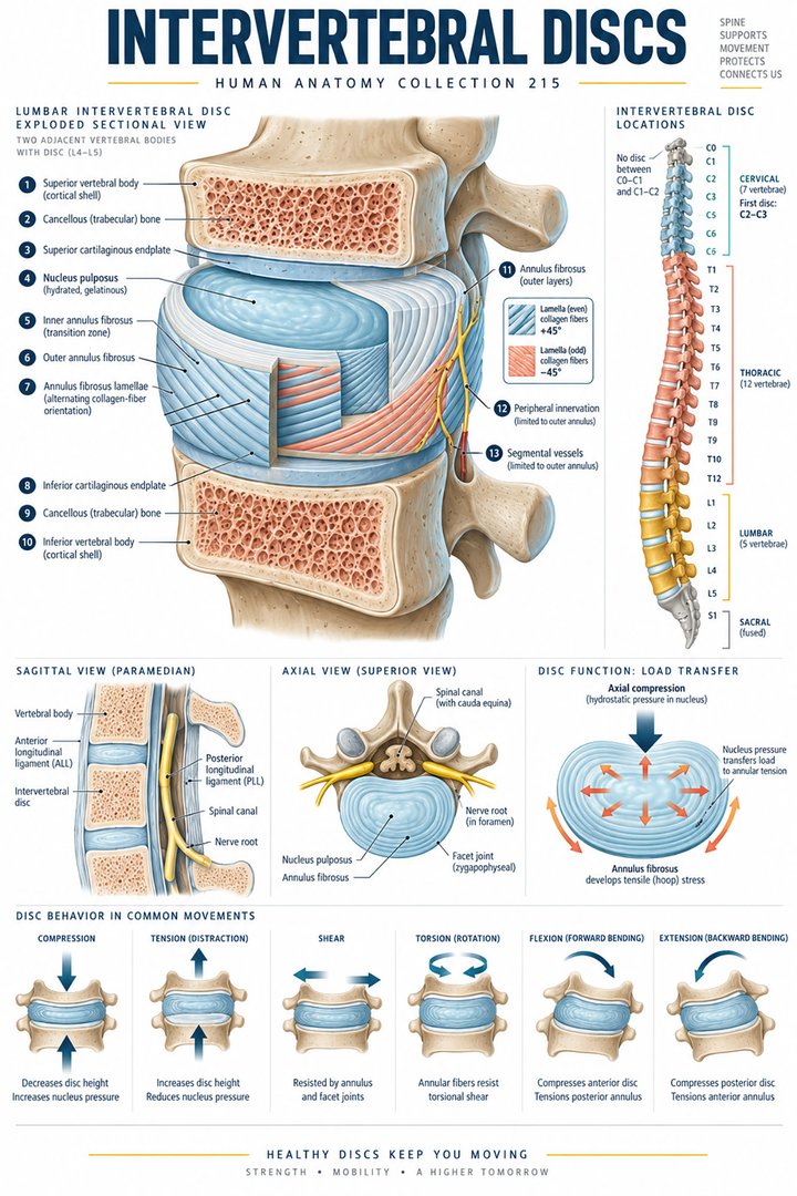 ANATOMY 215 — Intervertebral Discs
