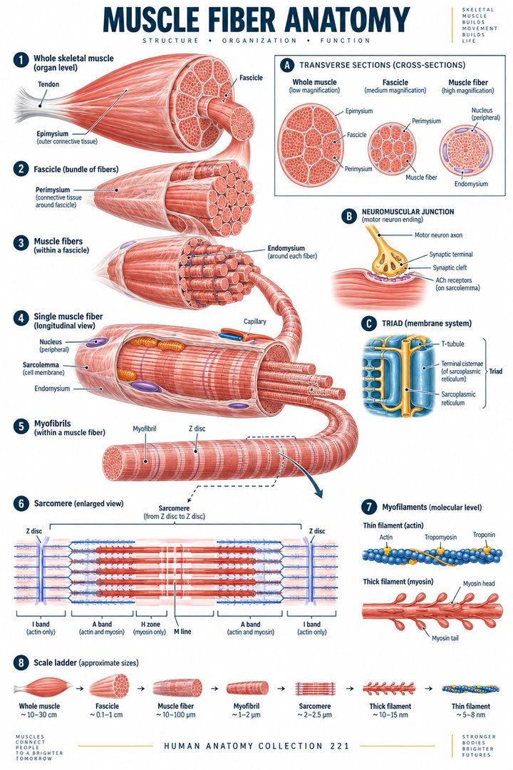 ANATOMY 221 — Muscle Fiber Anatomy