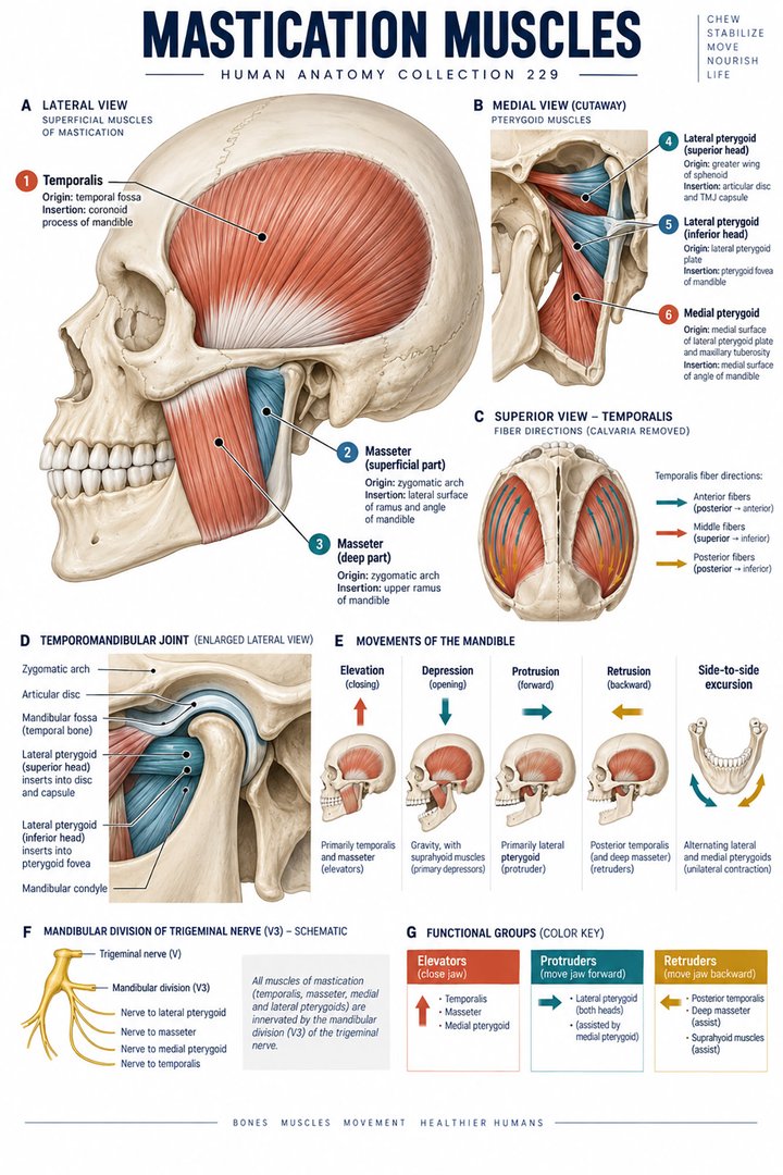 ANATOMY 229 — Mastication Muscles