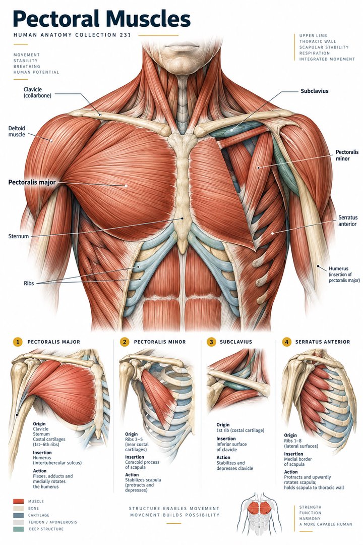ANATOMY 231 — Pectoral Muscles