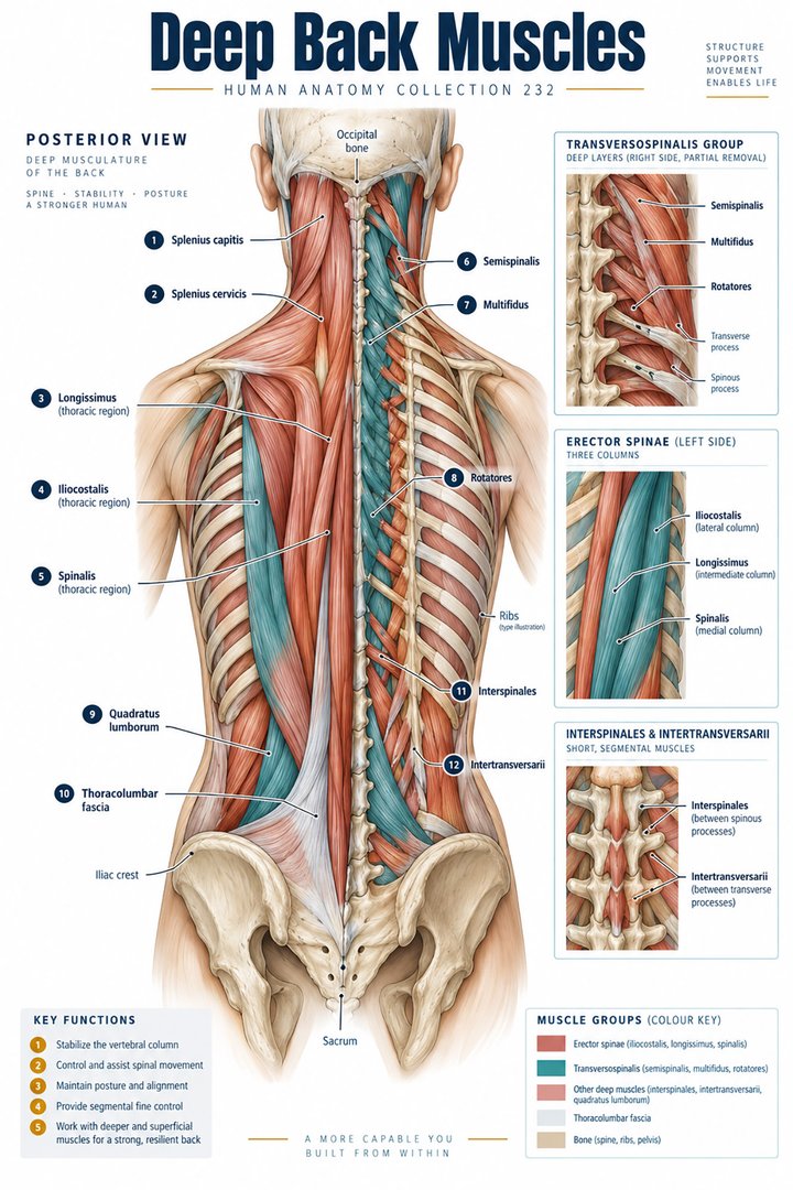 ANATOMY 232 — Deep Back Muscles