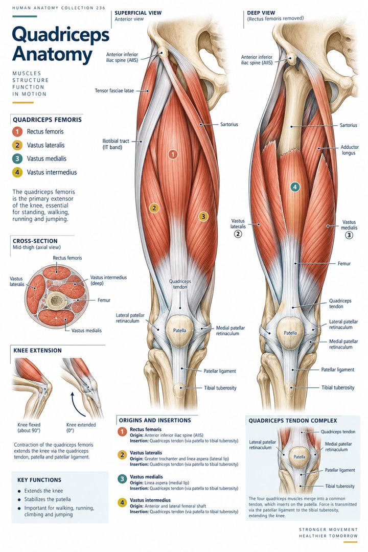 ANATOMY 236 — Quadriceps Anatomy