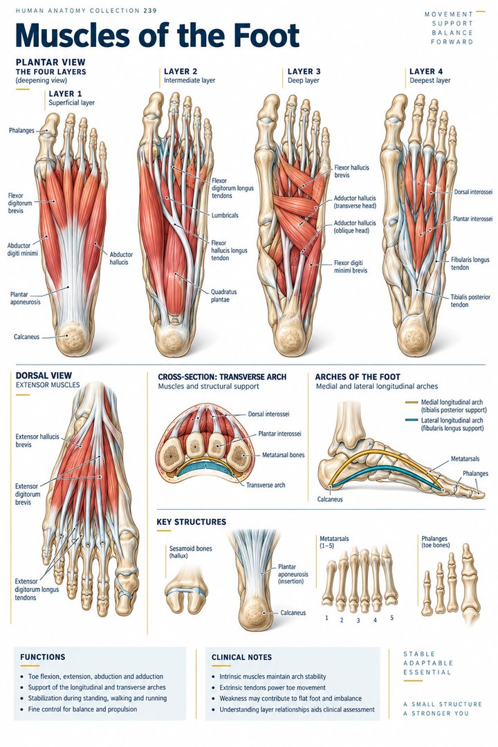 ANATOMY 239 — Muscles of the Foot